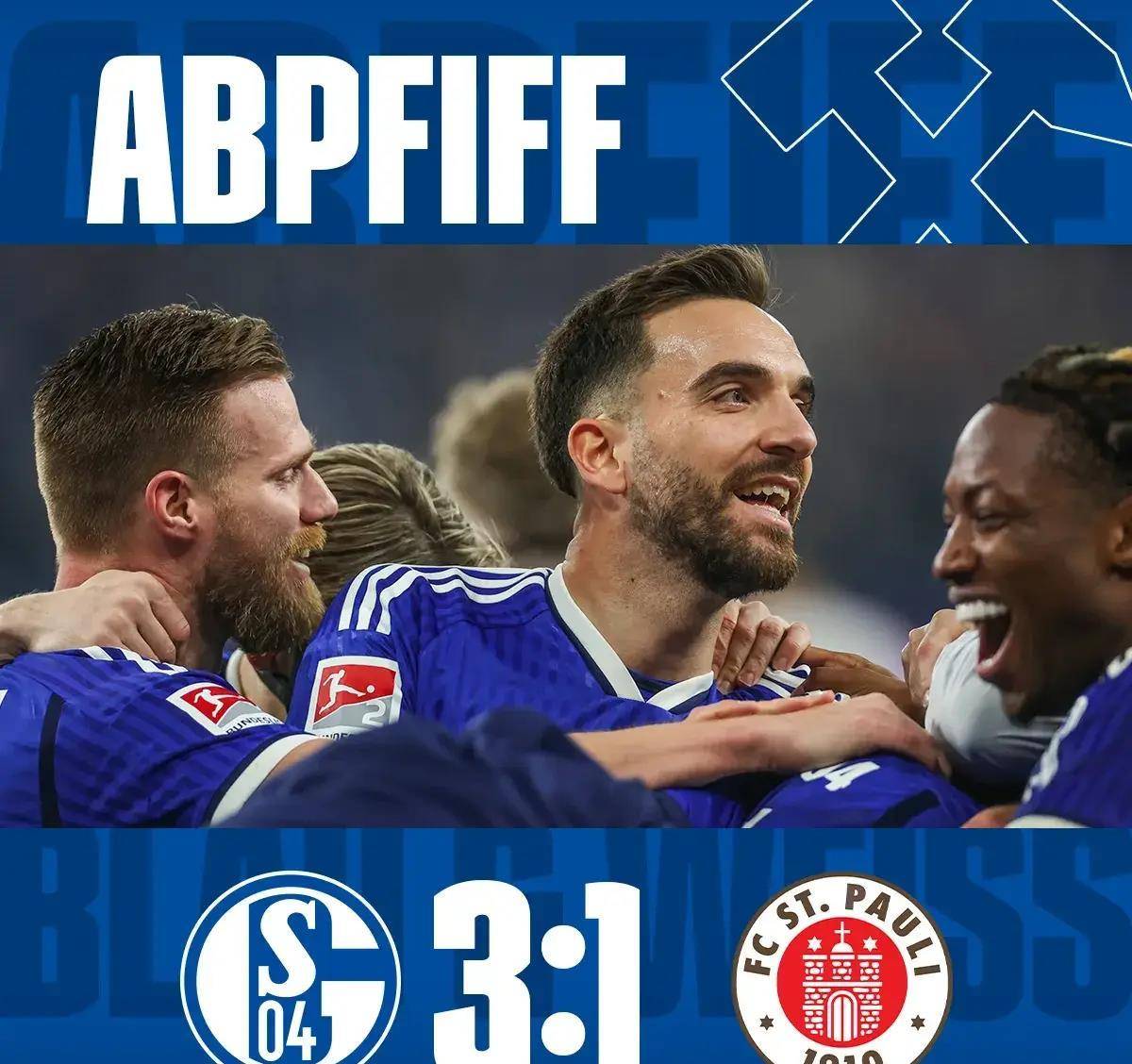 汉堡丢球慎重，输给沙尔克04