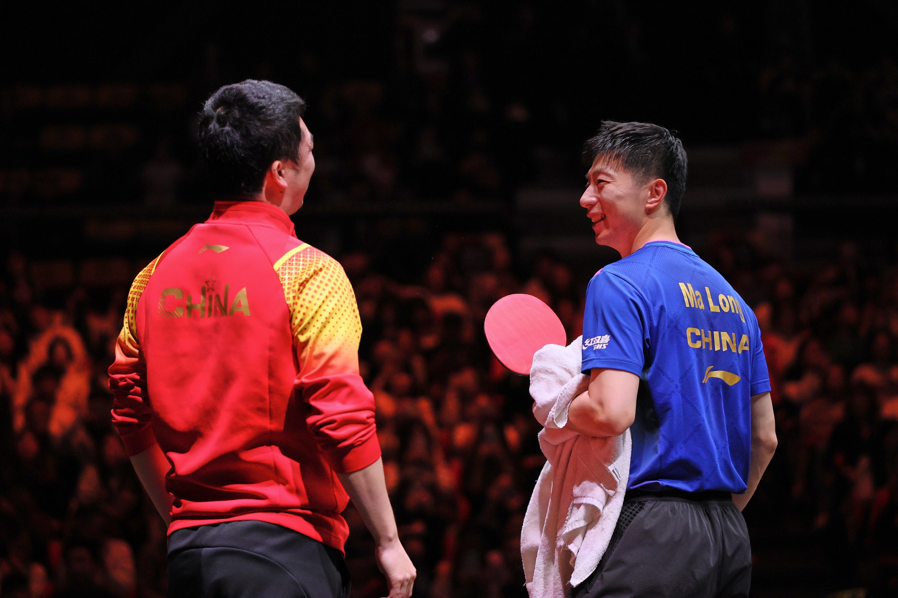 日本队完胜德国队，马龙关键制胜